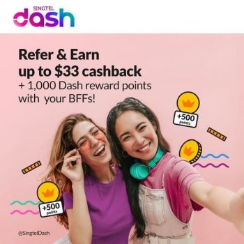 11-31-Mar-2022-Singtel-Dash-Refer-Earn-Promotion-350x350 11-31 Mar 2022: Singtel Dash Refer & Earn Promotion