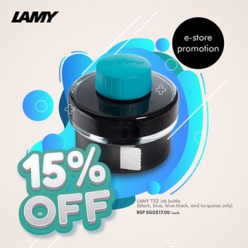 11-Mar-2022-Onward-LAMY-15-OFF-T52-ink-bottles-Promotion-350x350 11 Mar 2022 Onward: LAMY 15% OFF T52 ink bottles Promotion