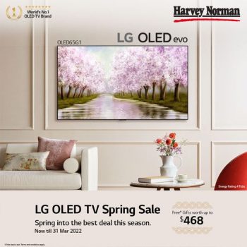 14-31-Mar-2022-Harvey-Norman-The-LG-OLED-Gallery-TV-Promotion-350x350 14-31 Mar 2022: Harvey Norman The LG OLED Gallery TV Promotion