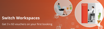 15-31-Mar-2022-Switch-Workspaces-3-vouchers-on-your-first-booking-Promotion-with-DBS-350x100 15-31 Mar 2022: Switch Workspaces $3 vouchers on your first booking Promotion with DBS