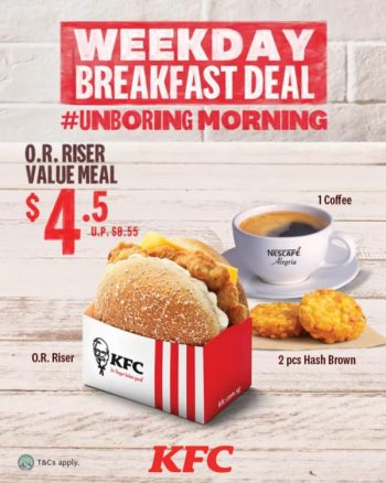 15-Mar-2022-Onward-KFC-Weekday-Breakfast-Deal-O.R.-Riser-Value-Meal-@-4.50-Promotion--350x438 15 Mar 2022 Onward: KFC Weekday Breakfast Deal O.R. Riser Value Meal @ $4.50 Promotion