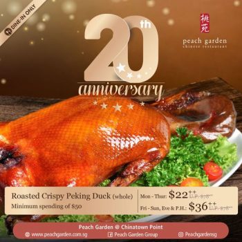 16-Mar-2022-Onward-Peach-Garden-Group-20th-Anniversary-Peking-Duck-Promotion-350x350 16 Mar 2022 Onward: Peach Garden Group 20th Anniversary Peking Duck Promotion