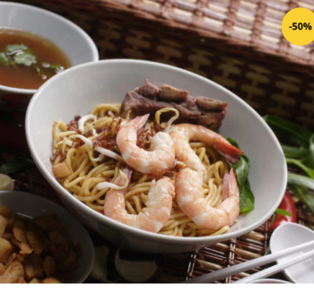 17-Mar-2022-Onward-Ta-Lu-Prawn-1-for-1-Fresh-Prawn-Pork-Rib-Noodles-Promotion-on-Chope-350x337 17 Mar 2022 Onward: Ta Lu Prawn 1-for-1 Fresh Prawn Pork Rib Noodles Promotion on Chope