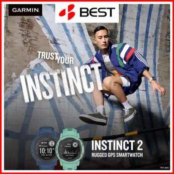 18-Mar-2022-Onward-BEST-Denki-Garmin-Instinct-2-rugged-GPS-smartwatch-Promotion-350x350 18 Mar 2022 Onward: BEST Denki Garmin Instinct 2 rugged GPS smartwatch Promotion