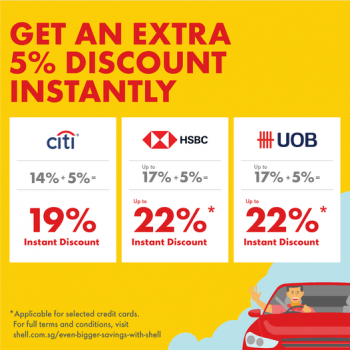 18-Mar-2022-Onward-Shell-extra-5-discount-Promotion-350x350 18 Mar 2022 Onward: Shell extra 5% discount Promotion