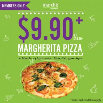 21-Mar-14-Apr-2022-Marche-Movenpick-Members-Margherita-Pizza-@-9.90-Promotion-350x350 21 Mar-14 Apr 2022: Marche Movenpick Members Margherita Pizza @ $9.90 Promotion