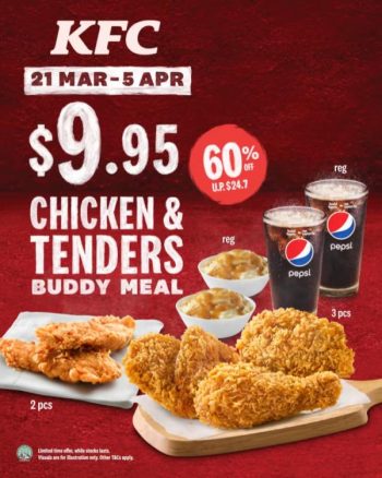 21-Mar-5-Apr-2022-KFC-Chicken-Tenders-Buddy-Meal-60-OFF-Promotion-350x438 21 Mar-5 Apr 2022: KFC Chicken & Tenders Buddy Meal 60% OFF Promotion