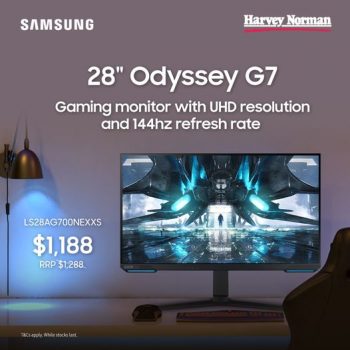 22-Mar-2022-Onward-Harvey-Norman-Samsungs-28-Odyssey-G7-Promotion-350x350 22 Mar 2022 Onward: Harvey Norman Samsung’s 28” Odyssey G7 Promotion