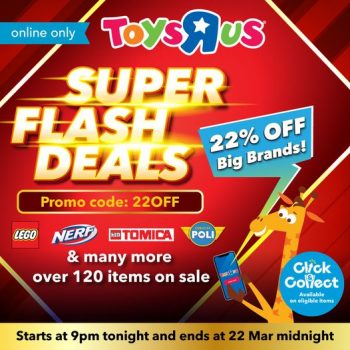 22-Mar-2022-Toys22R22Us-Super-Flash-Deals-350x350 22 Mar 2022: Toys"R"Us Super Flash Deals