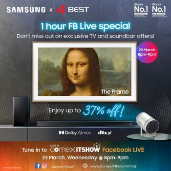 23-Mar-2022-Onward-Samsung-and-BEST-Denki-Live-Special-TODAY-Promotion-350x350 23 Mar 2022 Onward: Samsung and BEST Denki  Live Special TODAY Promotion