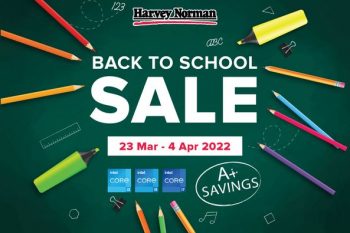 23-Mar-4-Apr-2022-Harvey-Norman-Back-to-School-Sale-350x233 23 Mar-4 Apr 2022: Harvey Norman  Back to School Sale