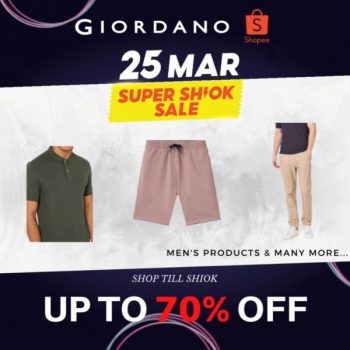 25-Mar-2022-Giordano-Shopee-Super-Shiok-sale-Up-To-70-OFF1-350x350 25 Mar 2022: Giordano Shopee Super Shiok sale Up To 70% OFF