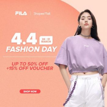 28-31-Mar-2022-FILA-Shopee-4.4-Fashion-Day-Sale-Up-To-50-OFF-350x350 28-31 Mar 2022: FILA Shopee 4.4 Fashion Day Sale Up To 50% OFF