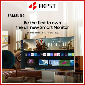 28-Mar-3-Apr-2022-BEST-Denki-Samsung-all-new-Smart-Monitor-Promotion-350x350 28 Mar-3 Apr 2022: BEST Denki Samsung all-new Smart Monitor Promotion