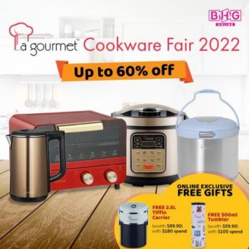 28-Mar-3-Apr-2022-BHG-La-Gourmet-Cookware-Fair-Promotion-Up-To-60-OFF--350x350 28 Mar-3 Apr 2022:BHG La Gourmet Cookware Fair Promotion Up To 60% OFF