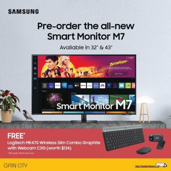 28-Mar-3-Apr-2022-Gain-City-Samsung-all-new-Smart-Monitor-M7-Promotion1-350x350 28 Mar-3 Apr 2022: Gain City Samsung all-new Smart Monitor M7 Promotion
