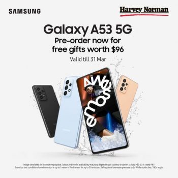 29-31-Mar-2022-Harvey-Norman-Samsung-Galaxy-A53-5G-Promotion-350x350 29-31 Mar 2022: Harvey Norman Samsung Galaxy A53 5G Promotion