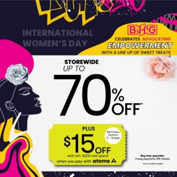 4-31-Mar-2022-BHG-International-Womens-Day-Sale-Up-To-70-OFF--350x350 4-31 Mar 2022: BHG International Women's Day Sale Up To 70% OFF