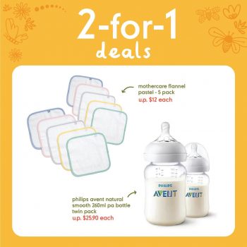 6-350x350 1-6 Mar 2022: Mothercare Exclusive 1-for-1 Deals