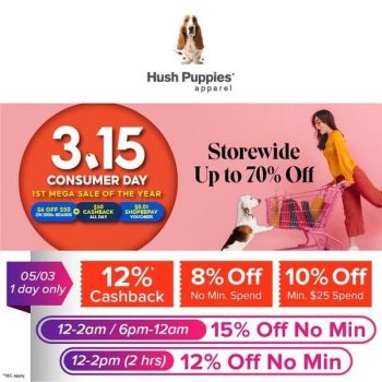 8-Mar-2022-Onward-Shopee-and-Hush-Puppies-Apparel-Fashion-Day-Sales-350x350 8 Mar 2022 Onward: Shopee and Hush Puppies Apparel Fashion Day Sales