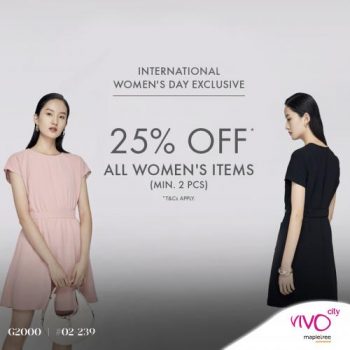 9-10-Mar-2022-G2000-VivoCity-International-Womens-Day-Sale-25-OFF-350x350 9-10 Mar 2022: G2000 VivoCity International Women's Day Sale 25% OFF