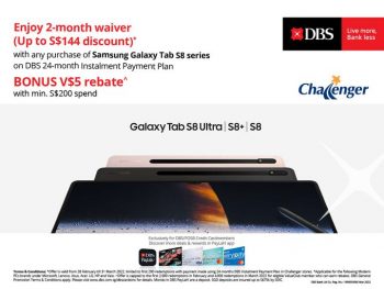 9-Mar-2022-Onward-Challenger-Samsung-Galaxy-Tab-S8-Series-Promotion-with-DBS-350x263 9 Mar 2022 Onward: Challenger  Samsung Galaxy Tab S8 Series Promotion with DBS