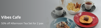 9-Mar-31-Dec-2022-Vibes-Cafe-Afternoon-Tea-Set-for-2-pax-Promotion-with-POSB-350x99 9 Mar-31 Dec 2022: Vibes Cafe Afternoon Tea Set for 2 pax Promotion with POSB