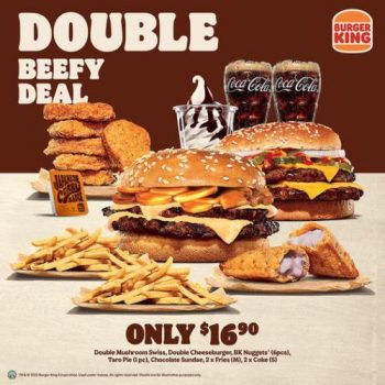 Burger-King-Double-Beefy-Deal-@-16.90-Promotion-350x350 22 Mar 2022 Onward: Burger King Double Beefy Deal @ $16.90 Promotion