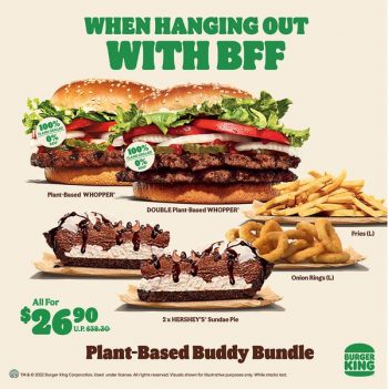 Burger-King-Double-Plant-Based-WHOPPER-Promotion2-350x351 3 Mar 2022 Onward: Burger King and Deliveroo Double Plant-Based WHOPPER Promotion