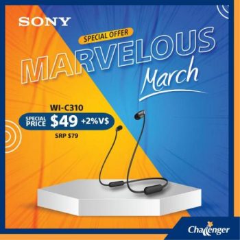 Challenger-Sony-Marvelous-March-Promotion-350x350 7 Mar-3 Apr 2022: Challenger Sony Marvelous March Promotion