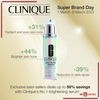 Clinique-Super-Brand-Day-Promotion-at-METRO-350x350 1-8 Mar 2022: Clinique Super Brand Day Promotion at METRO