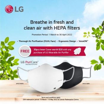 Gain-City-LG-PuriCare™-Wearable-Air-Purifier-Promotion-350x350 15 Mar-15 May 2022: Gain City  LG PuriCare™ Wearable Air Purifier Promotion