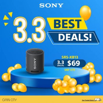 Gain-City-Sony-3.3-BEST-DEALS.-350x350 3 Mar 2022 Onward: Gain City Sony 3.3 BEST DEALS