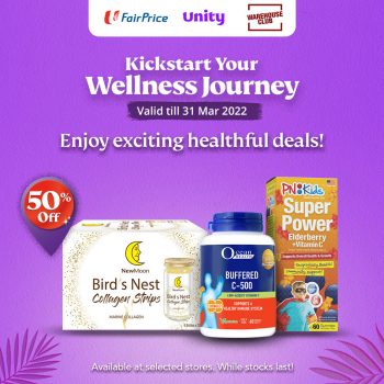 Guard-your-Wellness-Journey-at-FairPrice-Unity-Warehouse-Club-350x350 Now till 31 Mar 2022: Guard your Wellness Journey at FairPrice, Unity & Warehouse Club