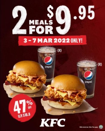 KFC-3.3-Promotion-2-Turkey-Baconized-Zinger-Meals-@-9.95.-350x437 3-7 Mar 2022: KFC 3.3 Promotion 2 Turkey Baconized Zinger Meals @ $9.95