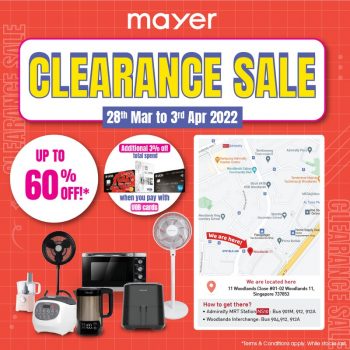 Mayer-Clearance-Sale-350x350 28 Mar-3 Apr 2022: Mayer Clearance Sale