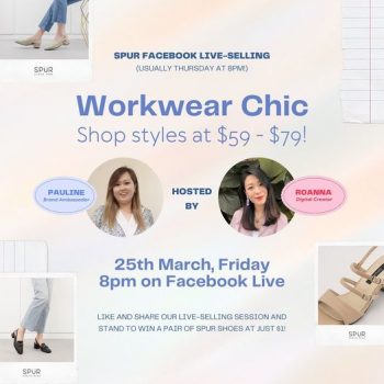 SPUR-Workwear-Chic-Live-Selling-Event-350x350 25 Mar 2022: SPUR Workwear Chic Live-Selling Event