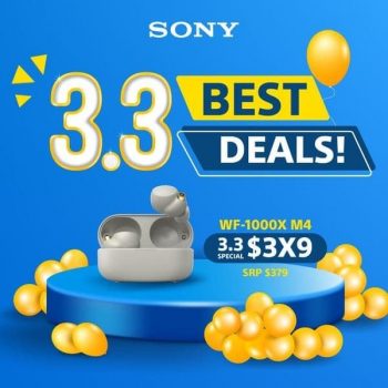 Sony-Headphones-3.3-Super-Sales-350x350 3 Mar 2022 Onward: Sony Headphones 3.3 Super Sales