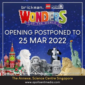 The-Brick-Shop-LEGO-Certified-Store-Opening-of-Brickman®️-Wonders-of-The-World-350x350 12 Mar 2022: The Brick Shop LEGO Certified Store Opening of Brickman®️ Wonders of The World
