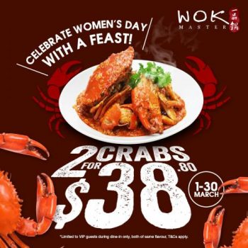 Wok-Master-2-Crabs-@-38.80-Promotion-350x350 2-30 Mar 2022: Wok Master 2 Crabs @ $38.80 Promotion