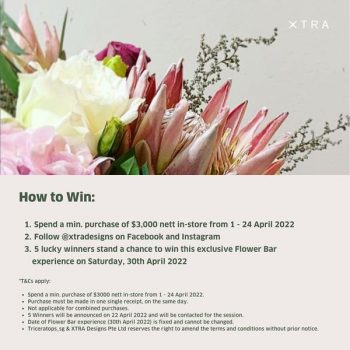 1-24-Apr-2022-XTRA-Flower-Bar-Experience-Promotion2-350x350 1-24 Apr 2022: XTRA Flower Bar Experience