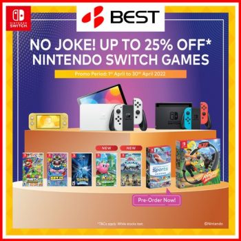 1-30-Apr-2022-BEST-Denki-Nintendo-Switch-Games-Promotion-350x350 1-30 Apr 2022: BEST Denki Nintendo Switch Games Promotion