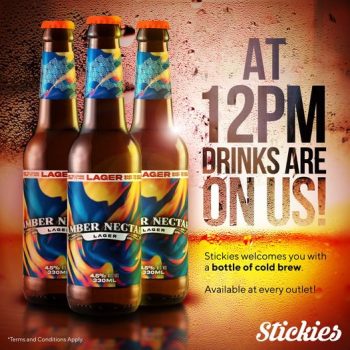 1-30-Apr-2022-Stickies-Bar-free-bottle-of-Amber-Nectar-Promotion-350x350 1-30 Apr 2022: Stickies Bar free bottle of Amber Nectar Promotion