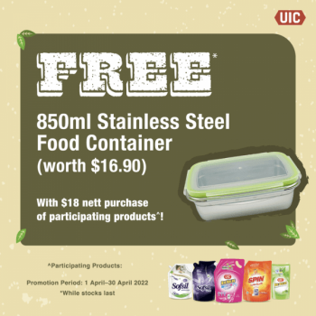 1-30-Apr-2022-UICCP-FREE-850-ml-Stainless-Steel-Food-Container-Promotion--350x350 1-30 Apr 2022: UICCP FREE 850 ml Stainless Steel Food Container Promotion