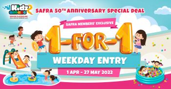 1-Apr-27-May-2022-Kidz-Amaze-1-for-1-Weekday-Entry-with-SAFRA-350x182 1 Apr-27 May 2022: Kidz Amaze 1-for-1 Weekday Entry with SAFRA