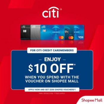 11-30-Apr-2022-Shopee-Mall-Citi-Credit-Card-10-OFF-Promotion-350x350 11-30 Apr 2022: Shopee Mall Citi Credit Card $10 OFF Promotion