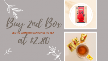 11-Apr-2022-Onward-BHG-Jeong-Won-Korean-Ginseng-Tea-Promotion-350x197 11 Apr 2022 Onward: BHG Jeong Won Korean Ginseng Tea Promotion