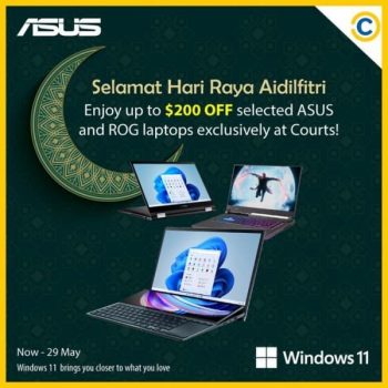 11-Apr-29-May-2022-COURTS-ASUS-and-ROG-Laptops-Promotion-350x350 11 Apr-29 May 2022: COURTS ASUS and ROG Laptops Promotion