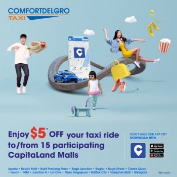 12-Apr-1-May-2022-Clarke-Quay-5-off-your-ComfortDelGro-Taxi-ride-Promotion-350x350 12 Apr-1 May 2022: Clarke Quay $5 off your ComfortDelGro Taxi ride Promotion