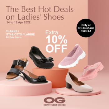 14-18-Apr-2022-OG-Best-Hot-Deals-on-Ladies-Shoes-Promotion1-350x350 14-18 Apr 2022: OG Best Hot Deals on Ladies’ Shoes Promotion